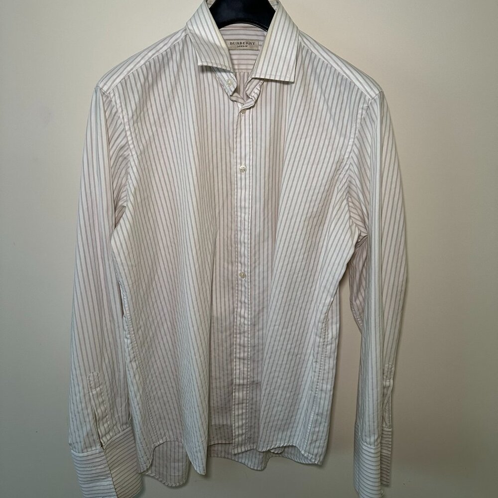 Burberry Striped Dress Shirt 17-43